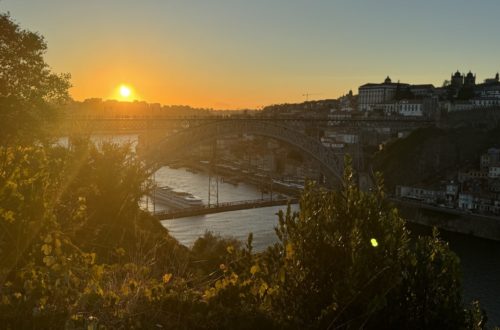 coucher de soleil porto